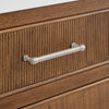 Custom image for Toasted Walnut with Brushed Nickel Trim / White Quartz / No Mirror