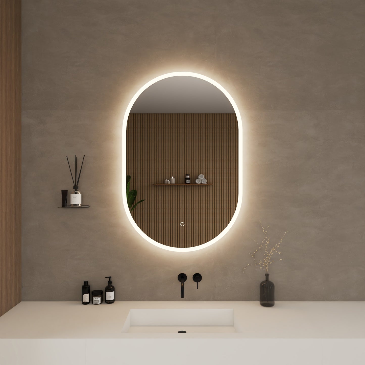 Bella LED Bathroom Mirror 24 inch