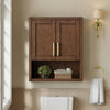 Custom image for Dark Oak with Brushed Gold Trim