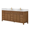 Custom image for Toasted Walnut with Satin Bronze Trim / Giotto Quartz / No Mirror