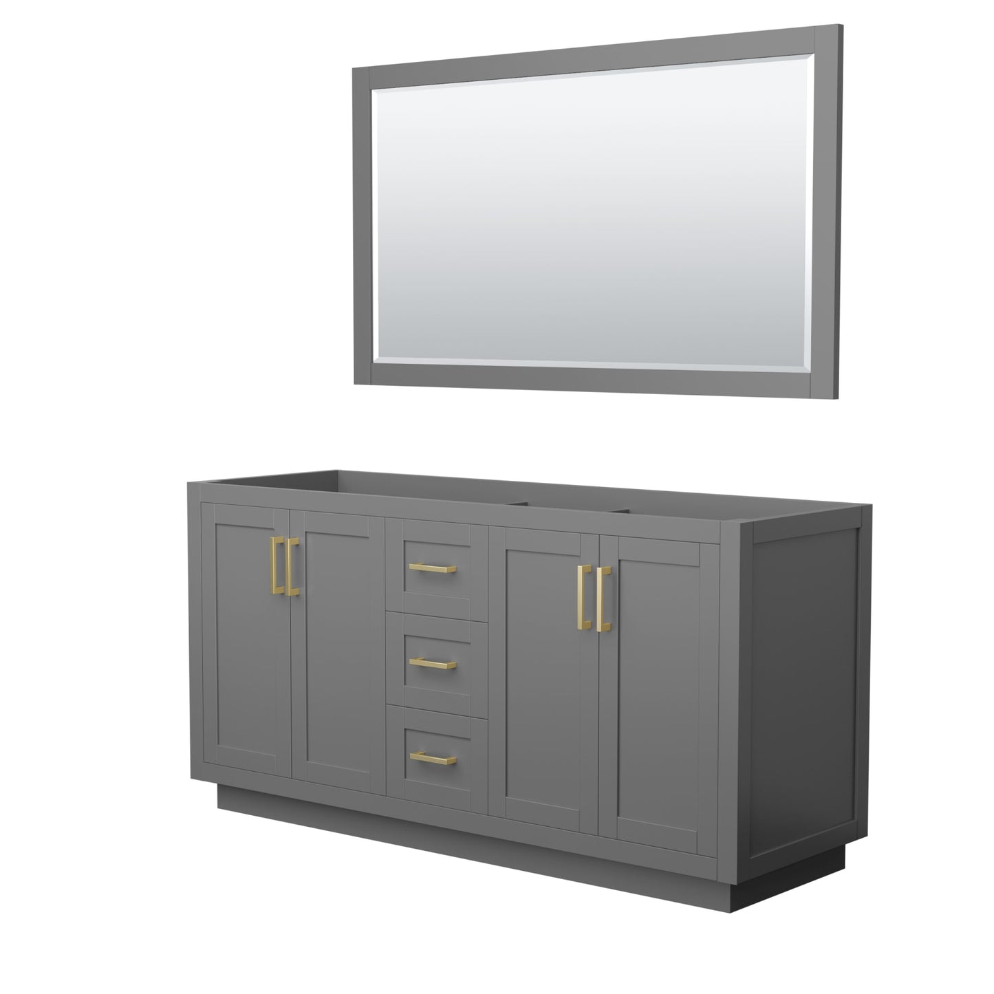 Miranda Bathroom Vanity Cabinet 66 inch Double Sink