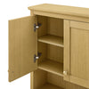 Custom image for Honey Oak with Brushed Gold Trim