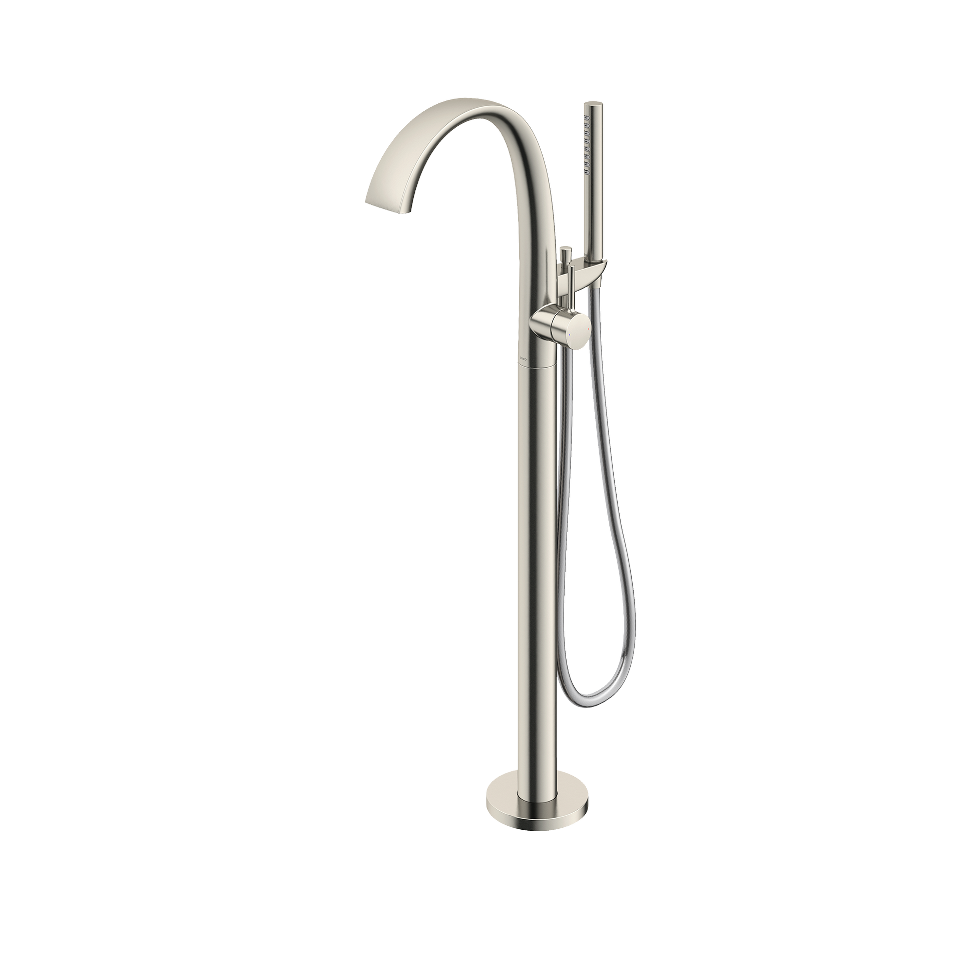 ZN Single-Handle Freestanding Tub Filler Faucet with 1.75 GPM Handshower