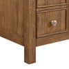 Custom image for Toasted Walnut with Brushed Nickel Trim / No Mirror