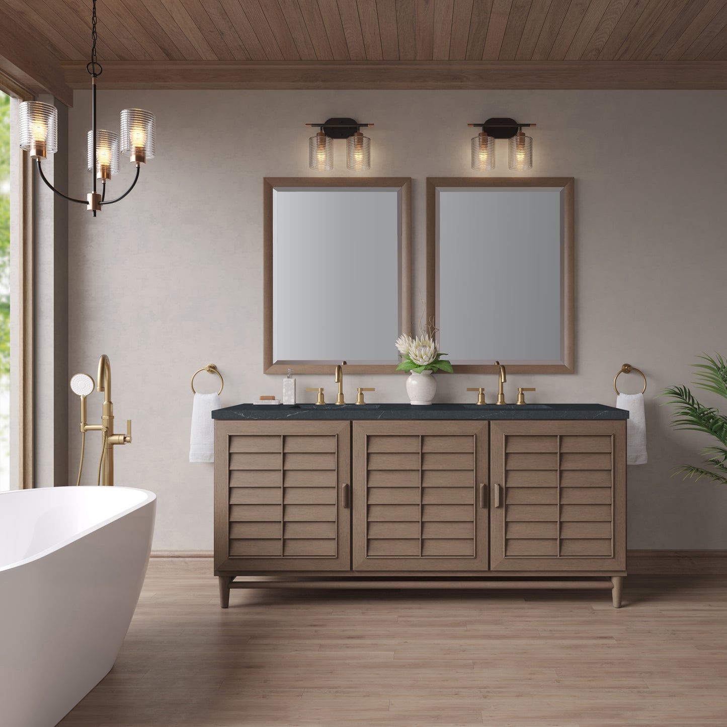 Portland 72" Double Vanity