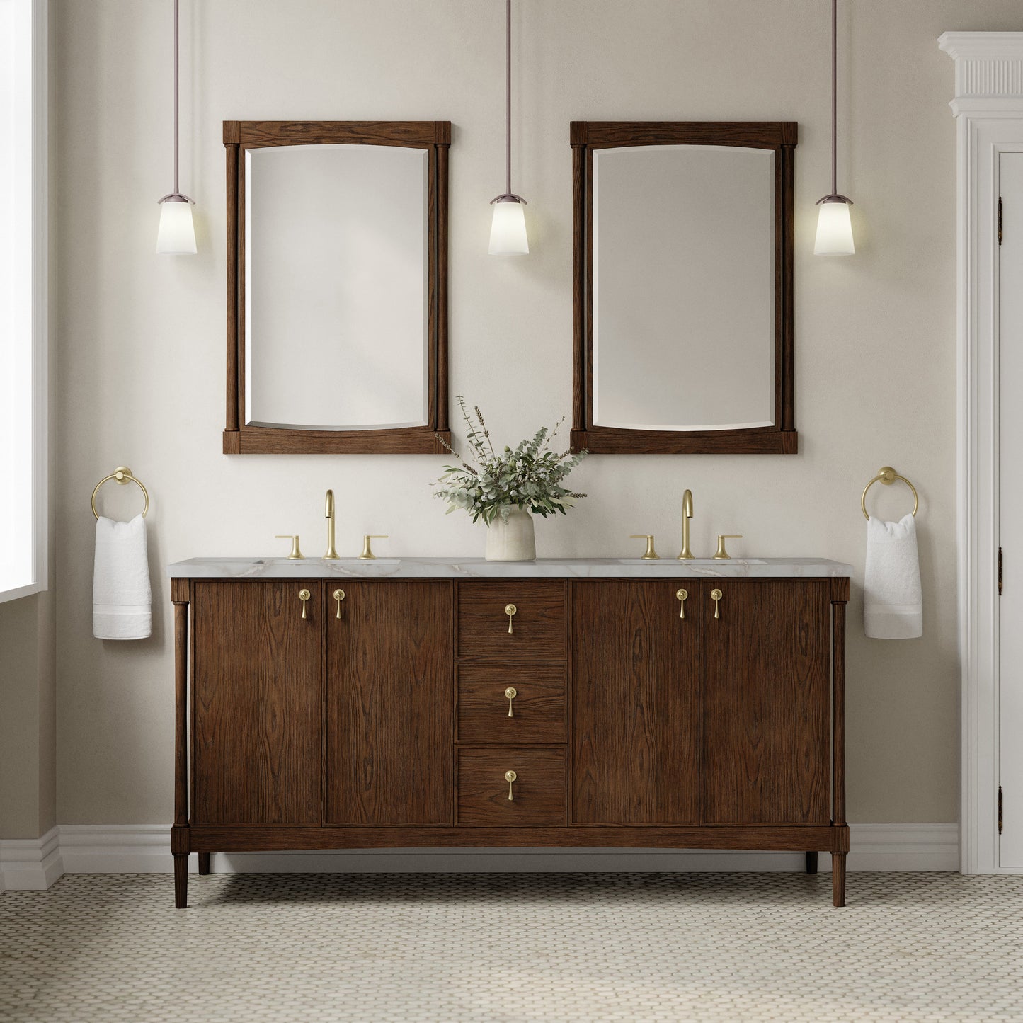 Kinnsden 72" Double Vanity