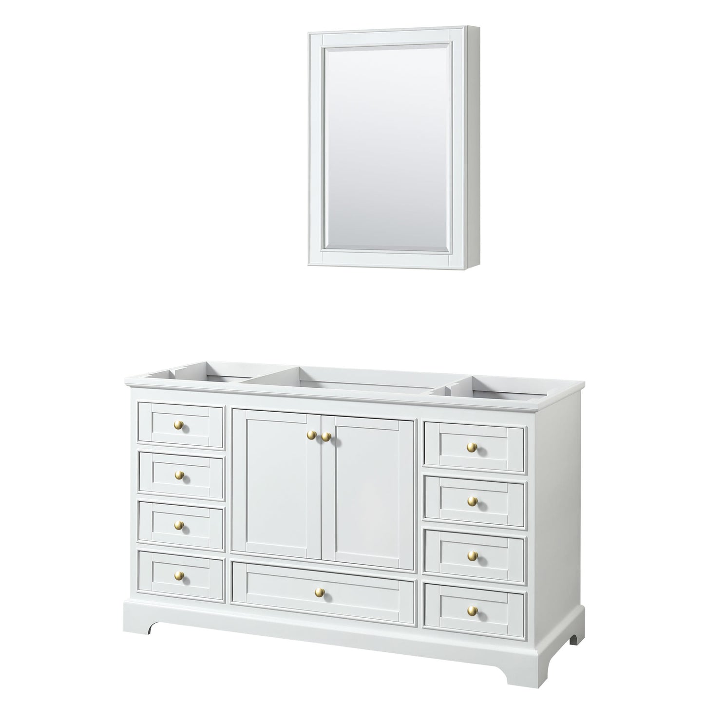 Deborah Bathroom Vanity Cabinet 60 inch Single Sink