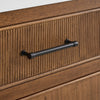Custom image for Toasted Walnut with Matte Black Trim / White Quartz / No Mirror