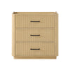 Custom image for Scandinavian Oak with Matte Black Trim / No Mirror