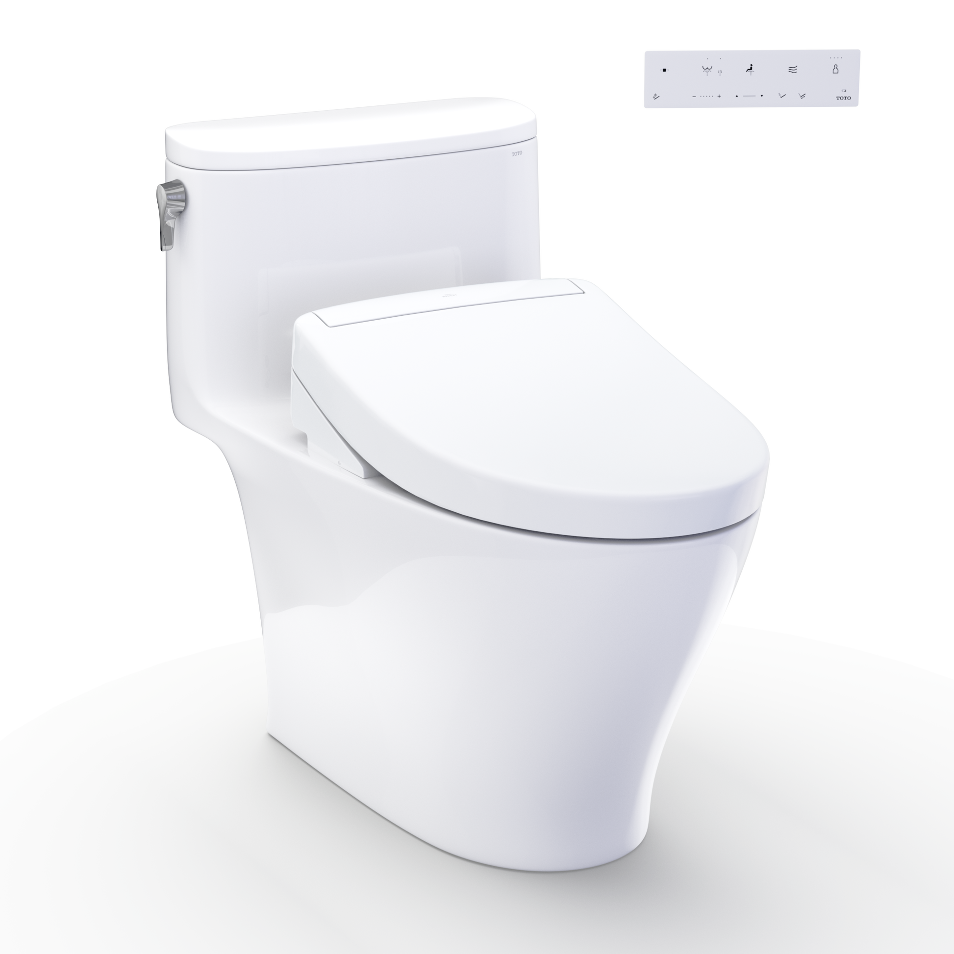 WASHLET+ Nexus One-Piece Elongated 1.28 GPF Toilet and WASHLET S5 Bidet Seat