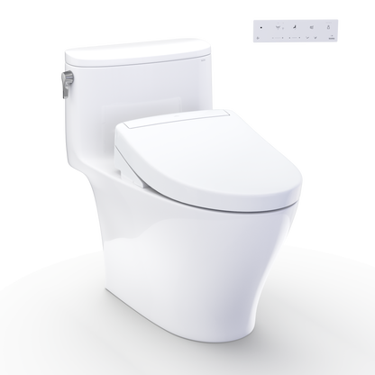 WASHLET+ Nexus One-Piece Elongated 1.28 GPF Toilet and WASHLET S5 Bidet Seat