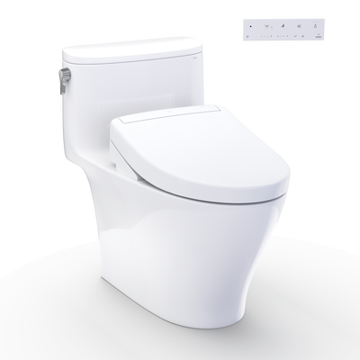 WASHLET+ Nexus 1G One-Piece Elongated 1.0 GPF Toilet and WASHLET S5 Bidet Seat