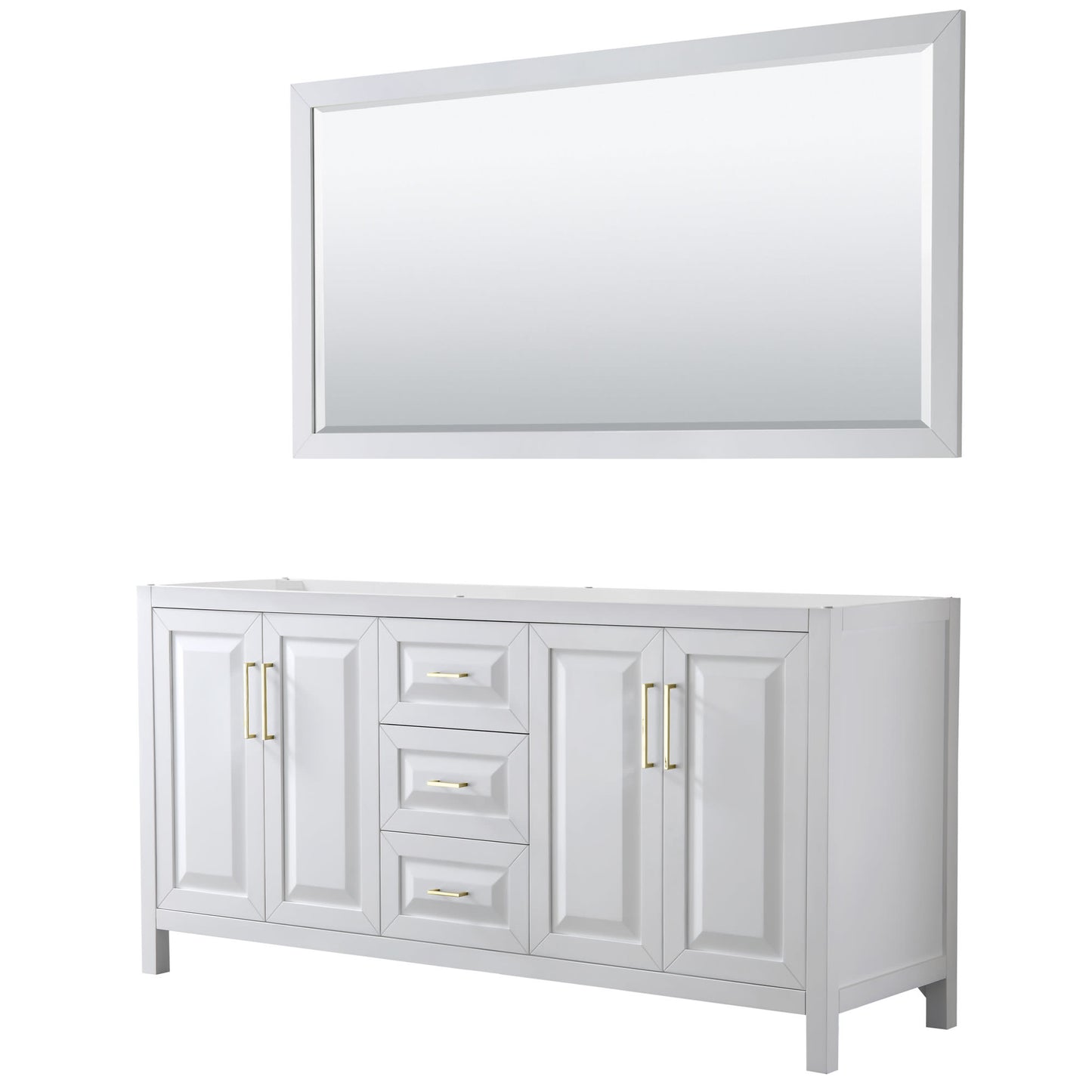 Daria Bathroom Vanity Cabinet 72 inch Double Sink