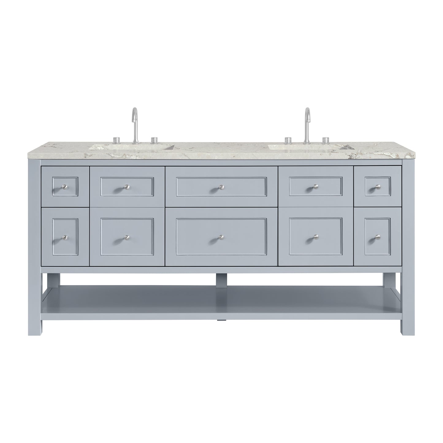 Breckenridge 72" Double Vanity Base Only