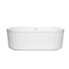 Custom image for White with Brushed Nickel Trim / 67