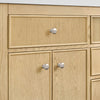 Custom image for Scandinavian Oak with Brushed Nickel Trim / No Mirror