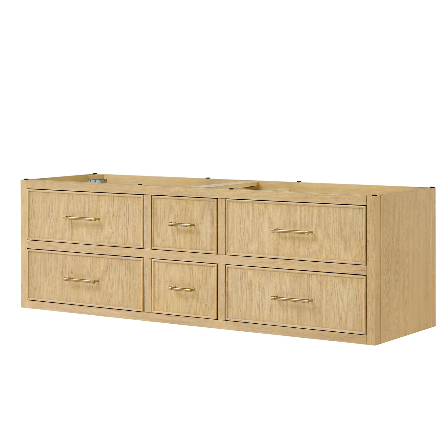 Isola WM Wall Mounted Bathroom Vanity Cabinet 72 inch Double Sink