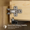 Custom image for Toasted Walnut with Brushed Nickel Trim / No Mirror