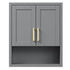 Custom image for Dark Gray with Brushed Gold Trim
