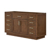 Custom image for Dark Oak with Brushed Nickel Trim / No Mirror
