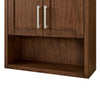 Custom image for Dark Walnut with Brushed Nickel Trim