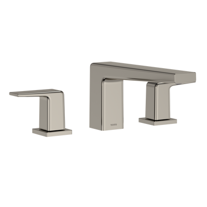 GB Series 1.2 GPM Two Handle Widespread Bathroom Sink Faucet with Drain Assembly