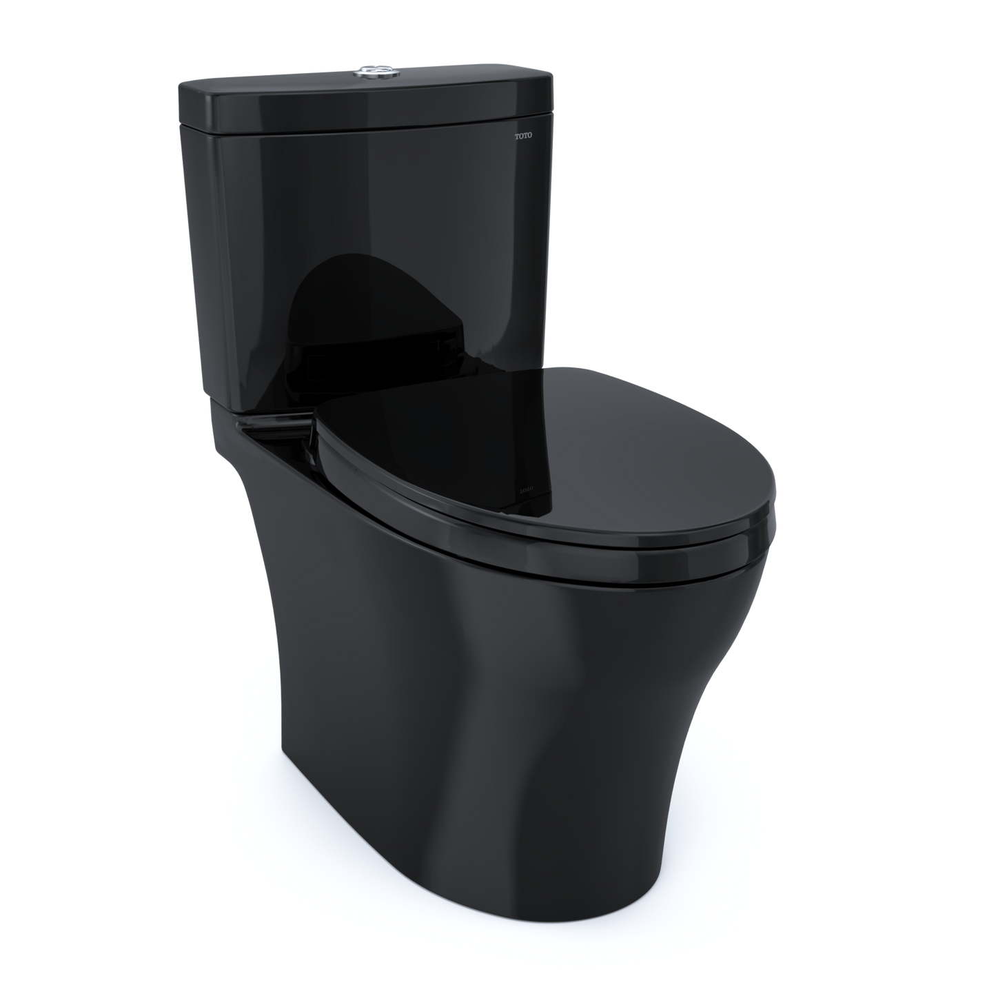 Aquia Iv Two-Piece Elongated Dual Flush 1.28 And 0.9 Gpf Universal Height Toilet With Cefiontect, Washlet+ Ready