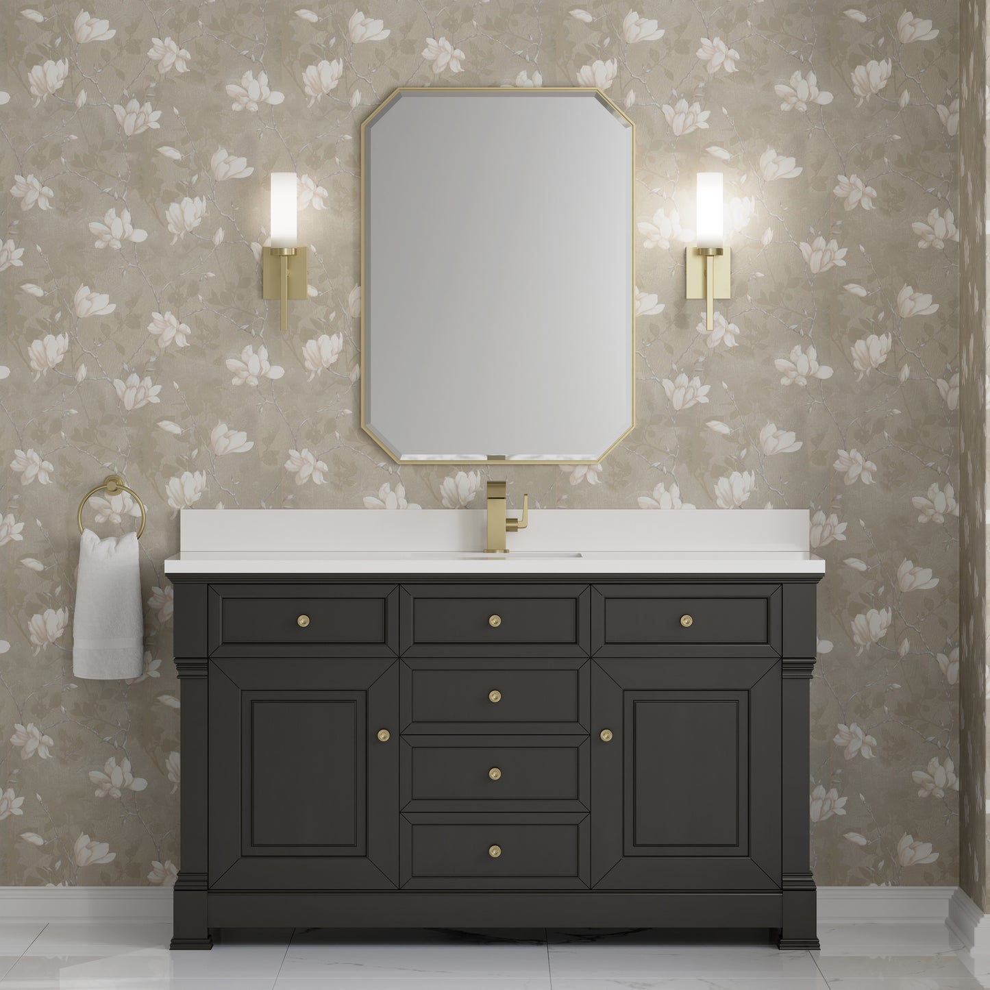 Brookfield 60" Single Vanity