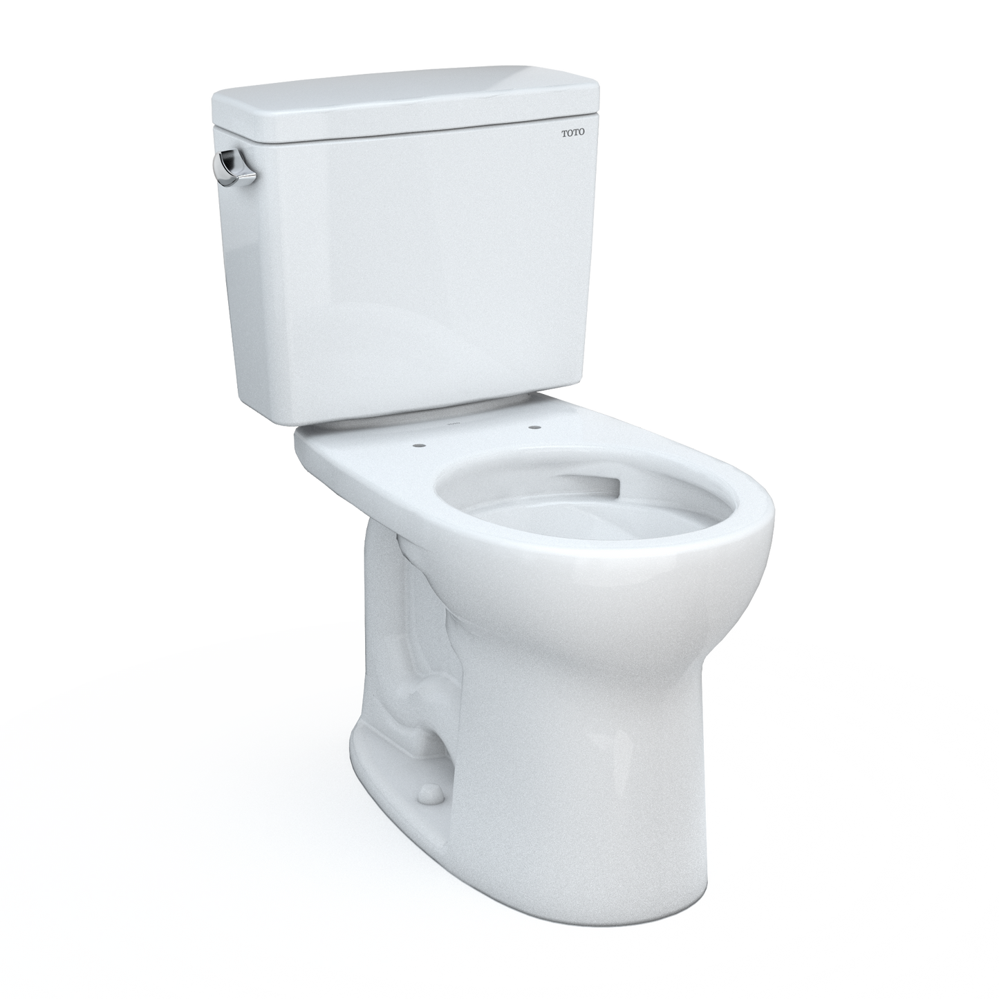 Drake Two-Piece Round 1.6 Gpf Universal Height Tornado Flush Toilet