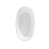 Custom image for White with Shiny White Trim and Brushed Nickel Faucet