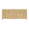 Custom image for Scandinavian Oak with Matte Black Trim / No Mirror