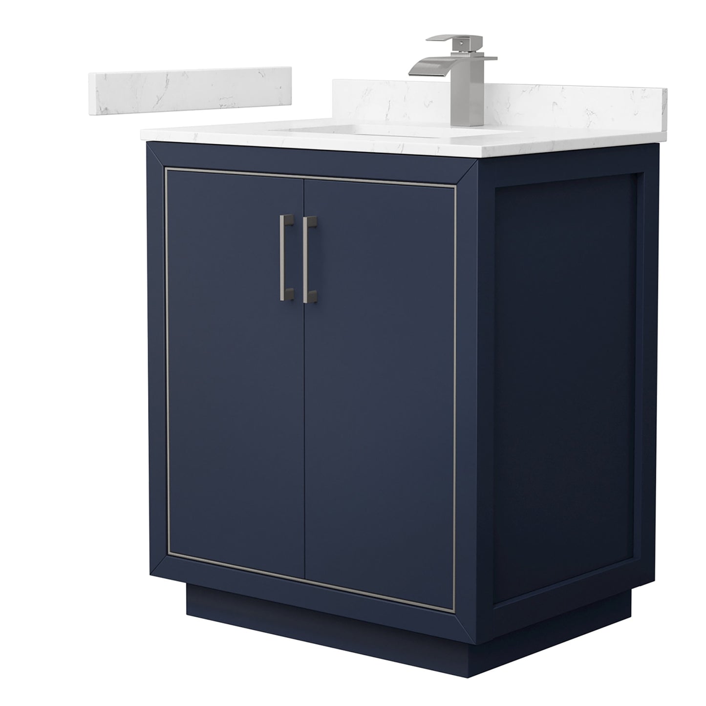 Icon Bathroom Vanity with Countertop 30 inch Single Sink Single hole Faucet Setup