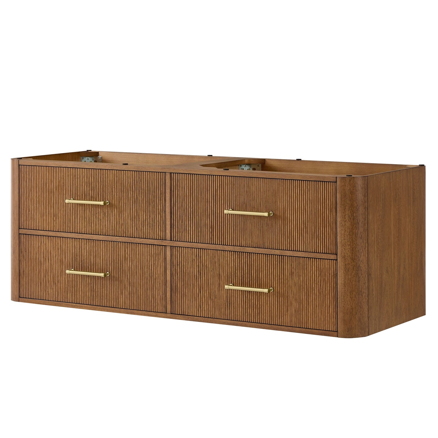 Francesca WM Wall Mounted Bathroom Vanity Cabinet 60 inch Double Sink