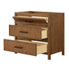Custom image for Toasted Walnut with Matte Black Trim / No Mirror
