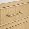Custom image for Scandinavian Oak with Satin Bronze Trim / Giotto Quartz / No Mirror