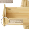 Custom image for Honey Oak with Brushed Gold Trim / No Mirror