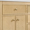Custom image for Scandinavian Oak with Satin Bronze Trim / No Mirror