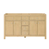 Custom image for Scandinavian Oak with Brushed Nickel Trim / No Mirror