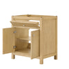 Custom image for Scandinavian Oak with Brushed Nickel Trim / No Mirror
