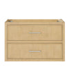 Custom image for Scandinavian Oak with Brushed Nickel Trim / No Mirror
