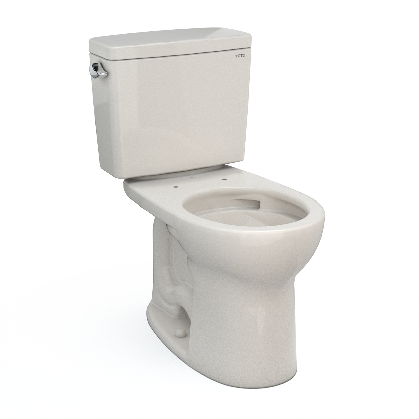 Drake Two-Piece Round 1.6 Gpf Universal Height Tornado Flush Toilet