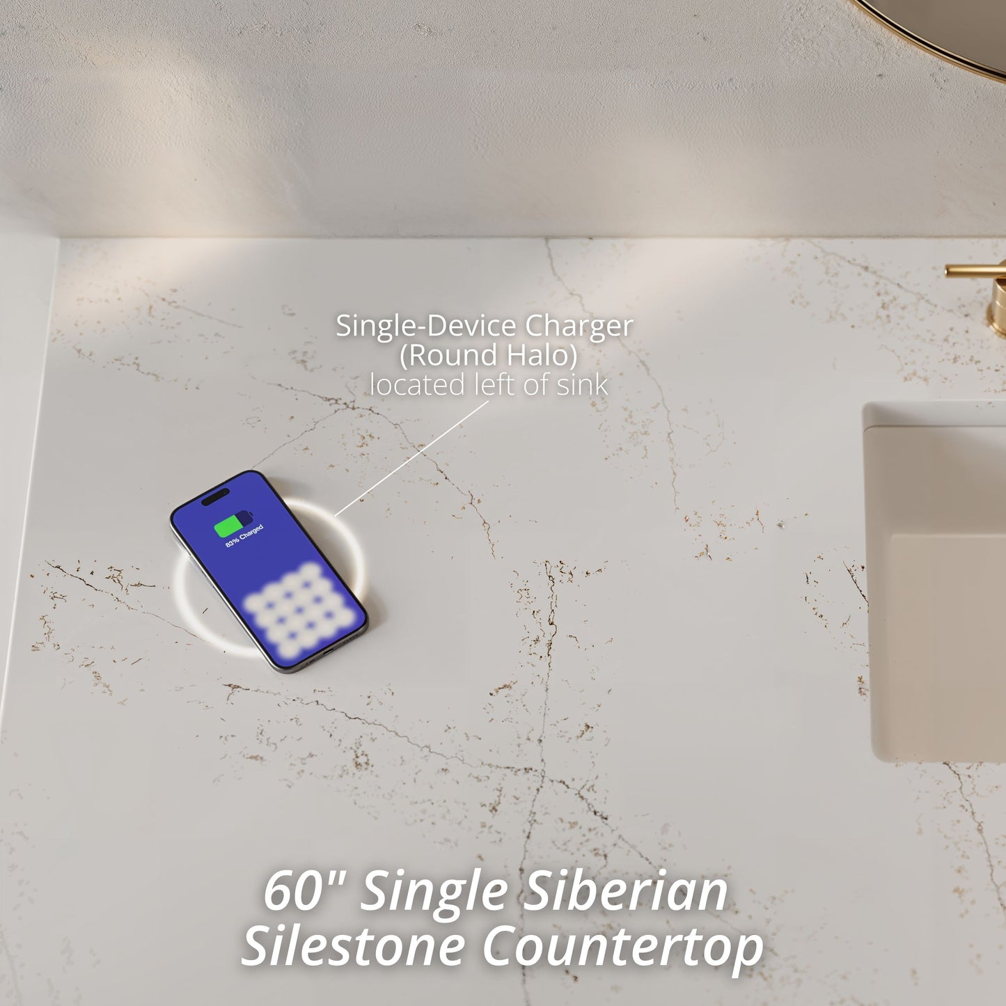 Laurent 60" Single Vanity