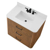 Custom image for Toasted Walnut with Matte Black Trim / Giotto Quartz / No Mirror
