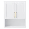 Custom image for White with Brushed Gold Trim
