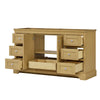 Custom image for Honey Oak with Polished Chrome Trim / No Mirror