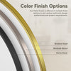 Custom image for Brushed Nickel / 24 x 40 / Arched