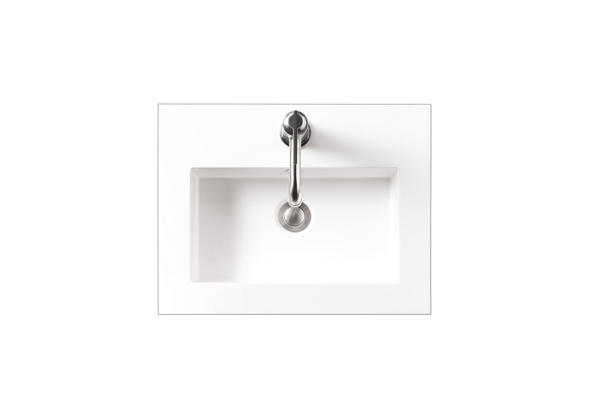 James Martin Vanities Composite Countertop 20"W x 15.4" D Sink 