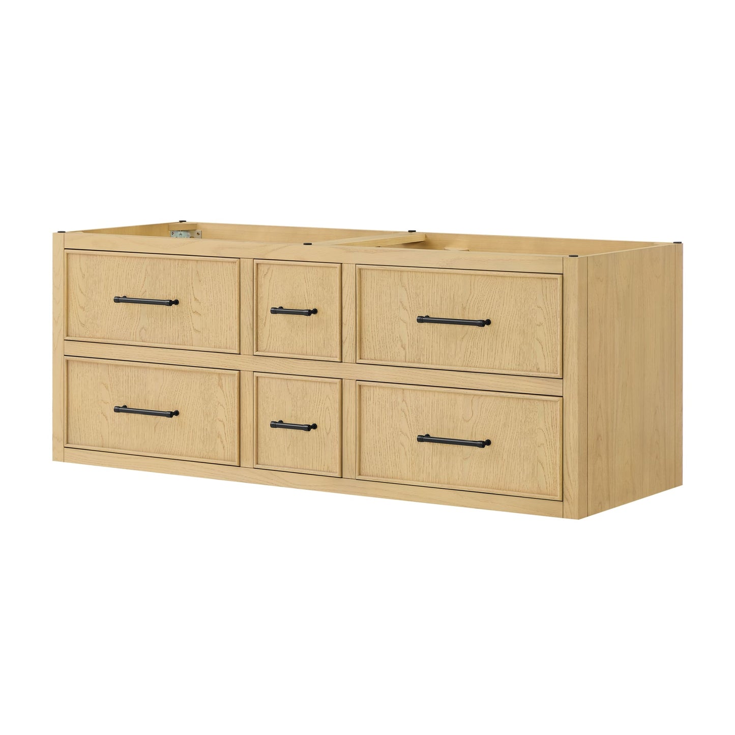 Isola WM Wall Mounted Bathroom Vanity Cabinet 60 inch Double Sink