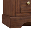 Custom image for Dark Walnut with Brushed Gold Trim / No Mirror