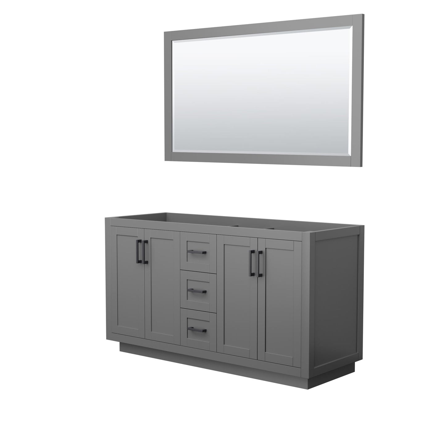 Miranda Bathroom Vanity Cabinet 60 inch Double Sink